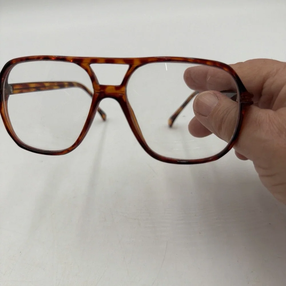 Vintage Foster Grant Eyeglasses Aviator Tortoise Shell Frames Nerd Geek TV Prop